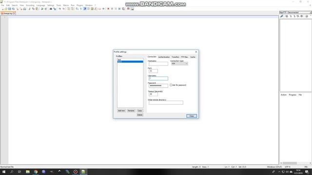 Notepad++ FTP plugin un savienojums ar infinityfree.net смотреть онлайн