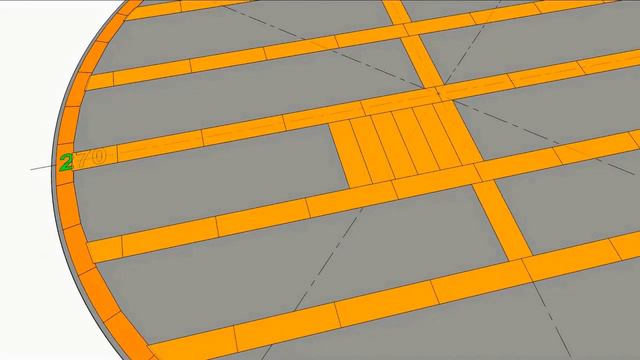 API 650 Large storage tank, bottom plate installation sequence- 6 смотреть онлайн
