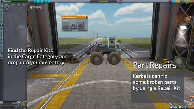 KSP Loading... Part Repairs | 1.11 Update смотреть онлайн