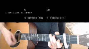 Surf Curse – Freaks EASY Guitar Tutorial With Chords / Lyrics
