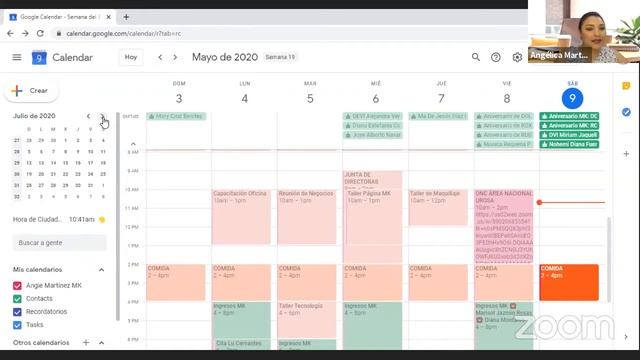 Agendas electrónicas Google Calendar y Excel смотреть онлайн