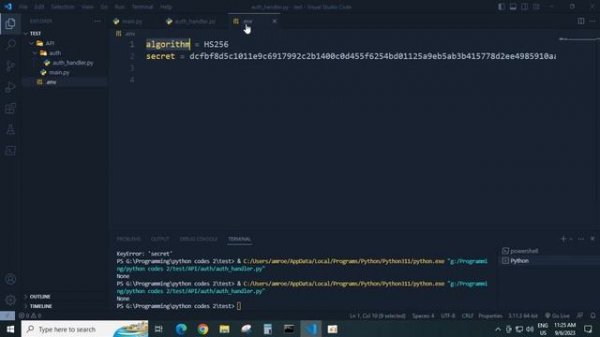 [SOLVED] python getenv returns None