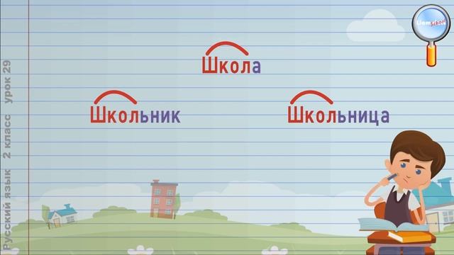 видеоурок родственные слова смотреть онлайн
