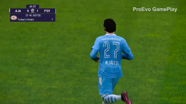 Ajax vs PSV - eFootball PES 2021 Gameplay смотреть онлайн