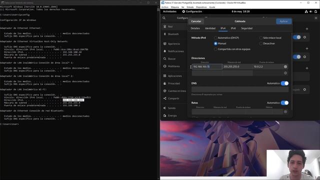 Servidor de base de datos PostgreSQL en Fedora 37 Server Edition usando VirtualBox смотреть онлайн