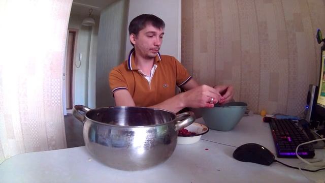 Вишневое варенье без косточек для сына))) смотреть онлайн