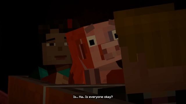 Minecraft Story Mode Walkthrough Part 3 - ROLLER COASTER!! (Minecraft Telltale Episode 1 Gameplay) смотреть онлайн
