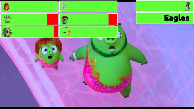 The Angry Birds Movie 2 Final Battle with healthbars (Thanksgiving Special) смотреть онлайн