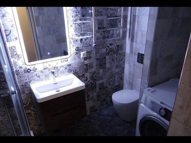 Современный ДИЗАЙН И РЕМОНТ ВАННОЙ КОМНАТЫ смотреть онлайн