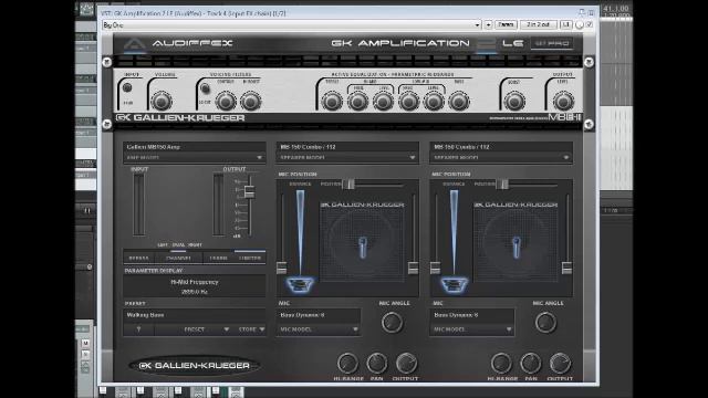 Audified (Audiffex) GK Amplification 2 LE free VST bass amp first impressions 2018 смотреть онлайн