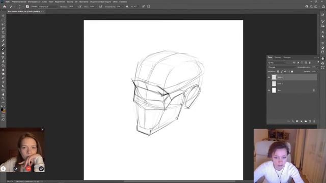 Стрим №230: Как рисовать обрубовку головы человека смотреть онлайн