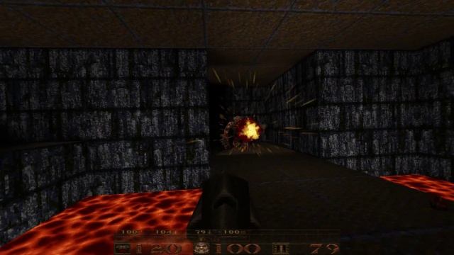 Quake Mission Pack 2: Dissolution of Eternity - R2M3: Elemental Fury II смотреть онлайн