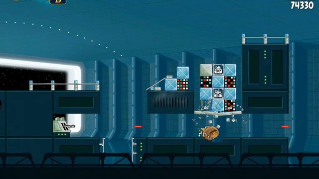 Angry Birds Star Wars 2-11 Death Star 3-Star Walkthrough смотреть онлайн
