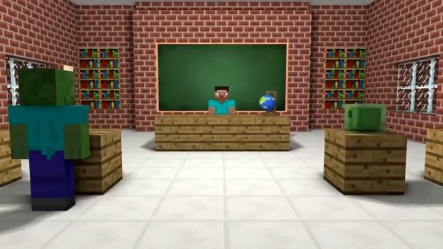 ЧЕЛЛЕНДЖ В МАЙНКРАФТЕ?БУТЫЛКА ВОДЫ?monster School Bottle Flip Animation