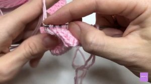 КОСА ИЛИ ЖГУТ ИЗ 6 ПЕТЕЛЬ. Коса с перекрещиванием петель перед работой. Вязание спицами.