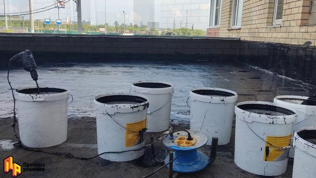 Ремонт крыши Жидкой гидроизоляцией Руфимаст - 1380кв за 2 дня!Лучше чем рулонка и жидкая резина. смотреть онлайн