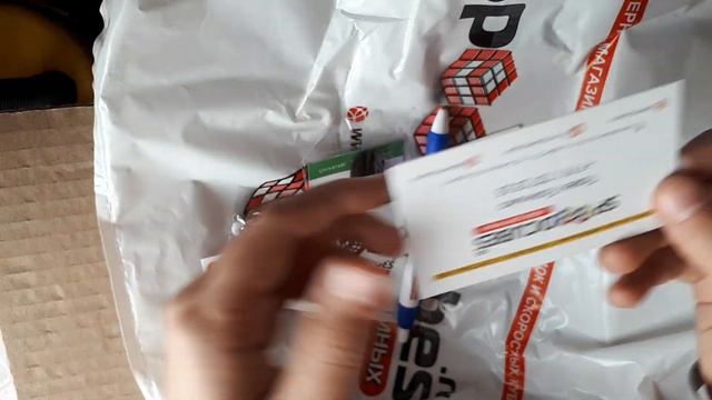 Распаковка mystery box с магазина головоломок SPEEDCUBES.RU смотреть онлайн