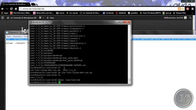 java 7 unter Linux Installieren by Ice-Tutorials [HD] [GER] смотреть онлайн