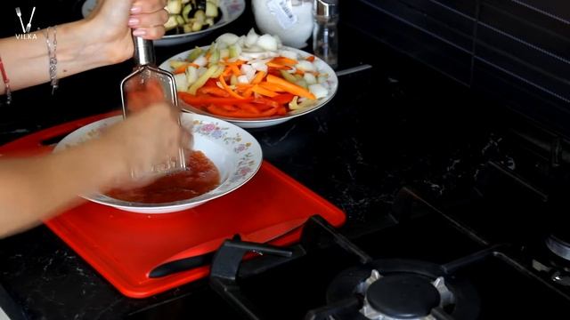 Овощное соте / Vegetable Saute смотреть онлайн
