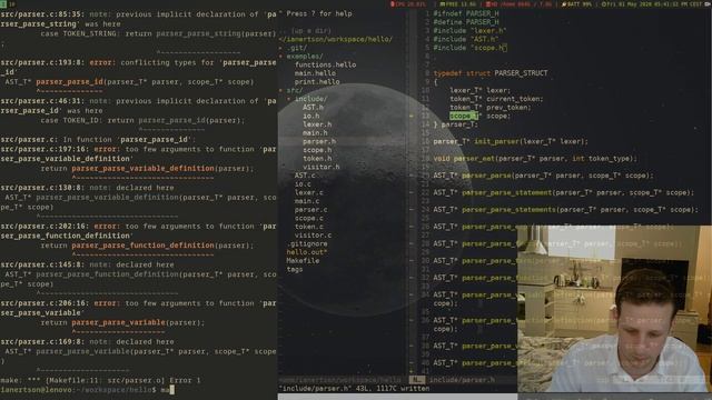 Create a programming language [part 8] - Call our own functions смотреть онлайн