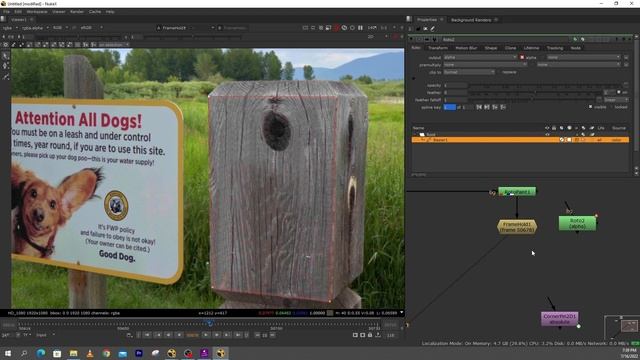 Nuke Tutorials: How and when to use grid warp node in foundry nuke class_09 смотреть онлайн
