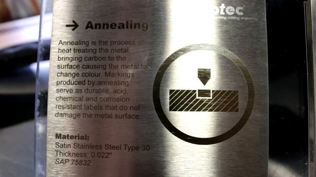 Annealing Metal Vs Engraving Metal | Laser Marking Metal | Trotec