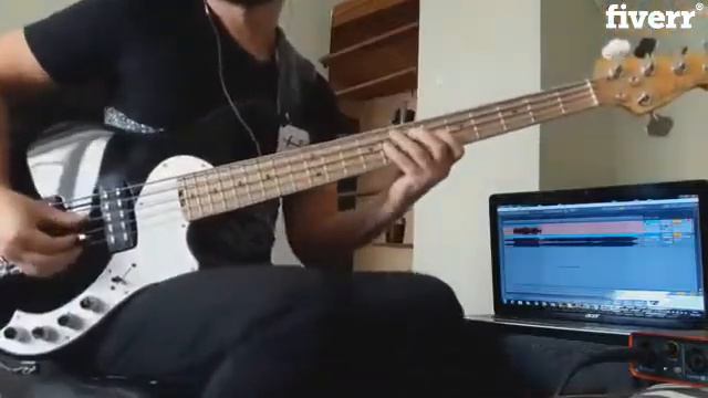 Record bass in your metal, rock song - Best Session Musicians service смотреть онлайн