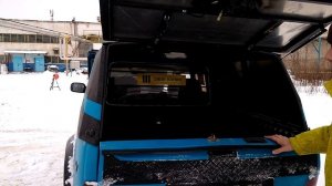 Подготовленная Нива пикап 2329 с алюминиевым кунгом. На 31 колесах с блокировками.