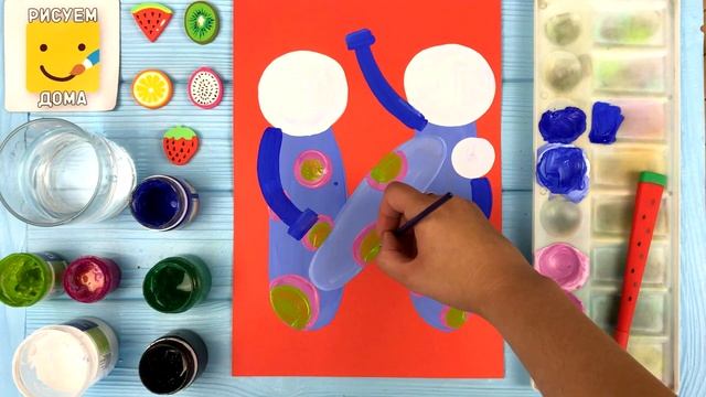 АЛФАВИТ для малышей от А до Я Буква И Урок рисования