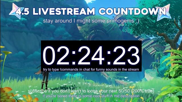 🔴4.5 GENSHIN IMPACT SPECIAL PROGRAM Watchparty Countdown! смотреть онлайн