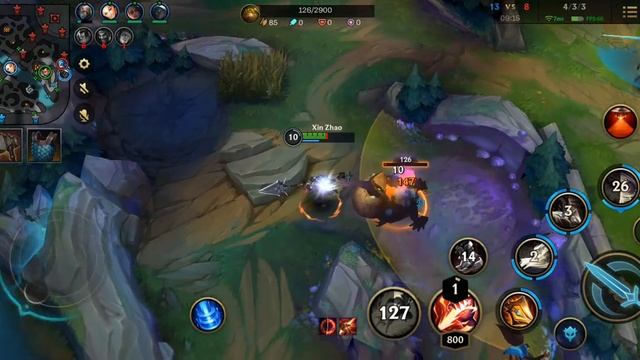 XIN ZHAO COM SMITE CALIBRADO! - LOL WILD RIFT смотреть онлайн