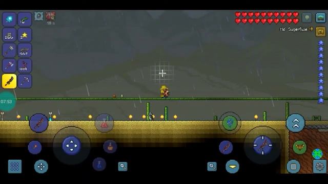 Funcion y configuración de los controles Terraria 1.3 Android смотреть онлайн