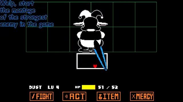 All Undertale Neutral Bosses with the Real Knife смотреть онлайн