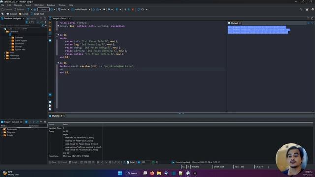 POSTGRESQL TUTORIAL #71 Raising Errors and Messages смотреть онлайн