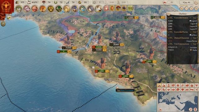 Let's Play Imperator: Rome Tutorial Part 1 смотреть онлайн