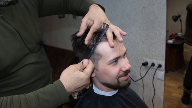 Мужская стрижка Андеркат. Undercut.Men's haircut смотреть онлайн