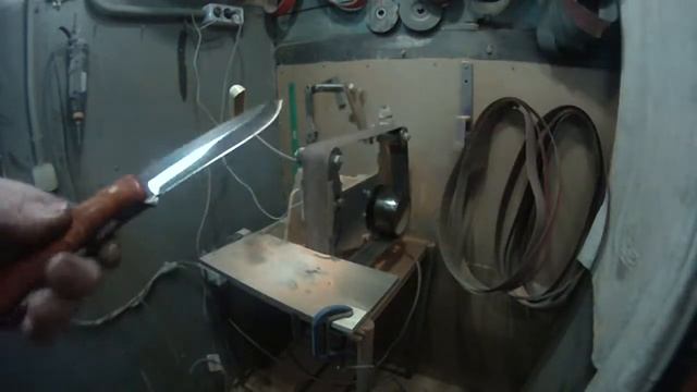 Нож фултанг из N690, термообработка смотреть онлайн