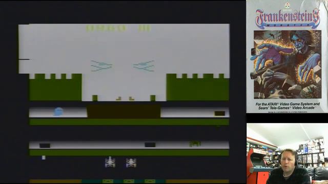 Retro Atari 2600 & PS2 Games (Condor Attack & Frankensteins Monster) Pickup & Play April 2018 смотреть онлайн