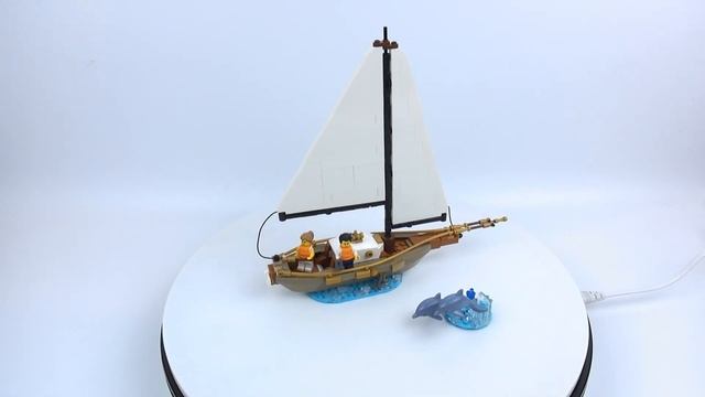 Lego Ideas 40487, Sailboat Adventure. Speed Build and Modify!!! смотреть онлайн