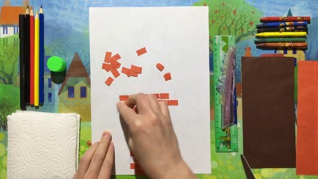 Аппликация "Аисты" смотреть онлайн