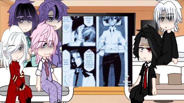 bonten react to takemichi as dazai||1\??|| смотреть онлайн