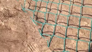 36  Монтаж установка забора из сетки рабица