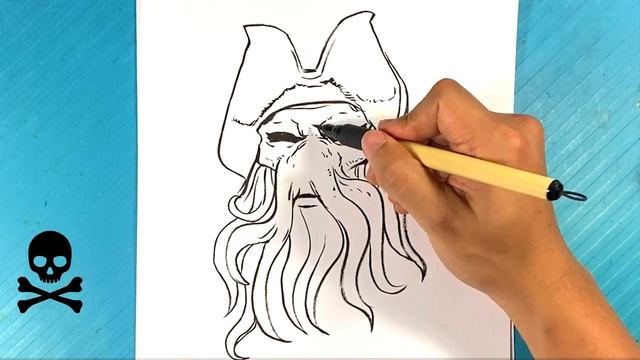 How to Draw PIRATES of the CARIBBEAN - Davey Jones смотреть онлайн