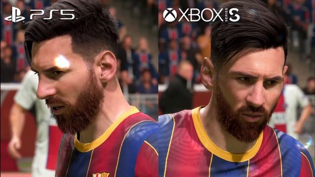 PS5 vs XBOX SERIES S | Comparativo no FIFA 21 (Versão Next-Gen) смотреть онлайн