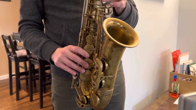 1960 87,xxx Medium Bow Selmer Mark VI Alto Saxophone Demo, www.dcsax.com смотреть онлайн