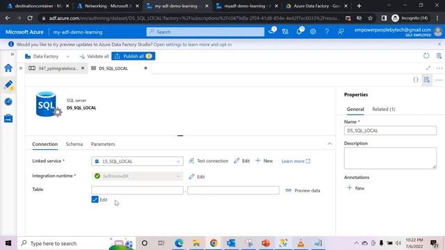 47. Migrate multiple tables from local SQL DB to Azure SQL DB смотреть онлайн