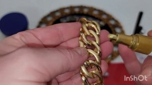 Как легко и правильно восстановить любое покрытие металла на украшениях. Видео # 47 Часть 2.