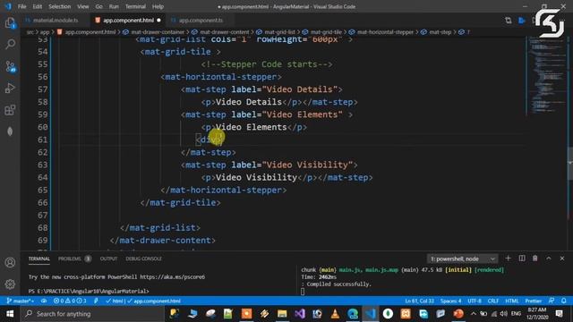 #AngularMaterial in Telugu #18 Stepper || #RSKHelpline смотреть онлайн