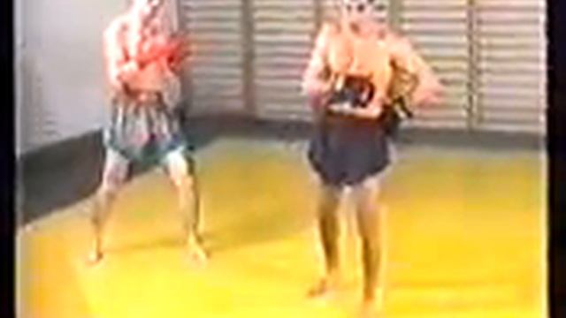 Тайский бокс. Чемякин. Защита от ударов ногами и контратака смотреть онлайн