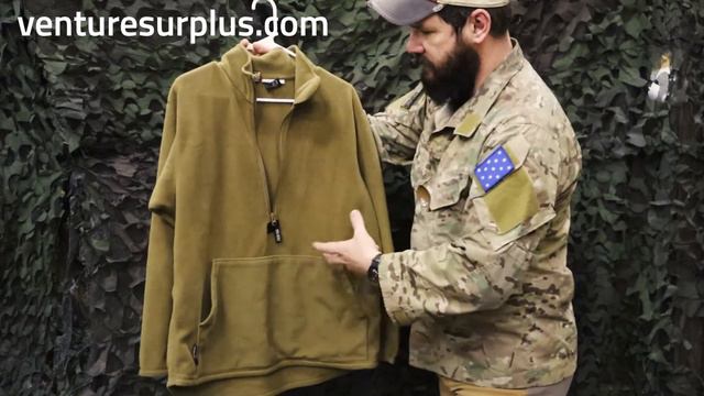 Our Favorite Fleece? - USMC Polartec 100 Fleece Pullover, Coyote Brown